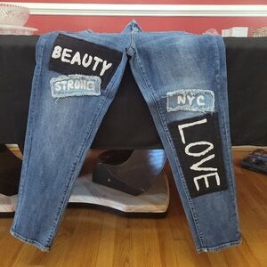 New York & Co Soho Jeans Women's Weekender Jean Medium Wash Blue Denim